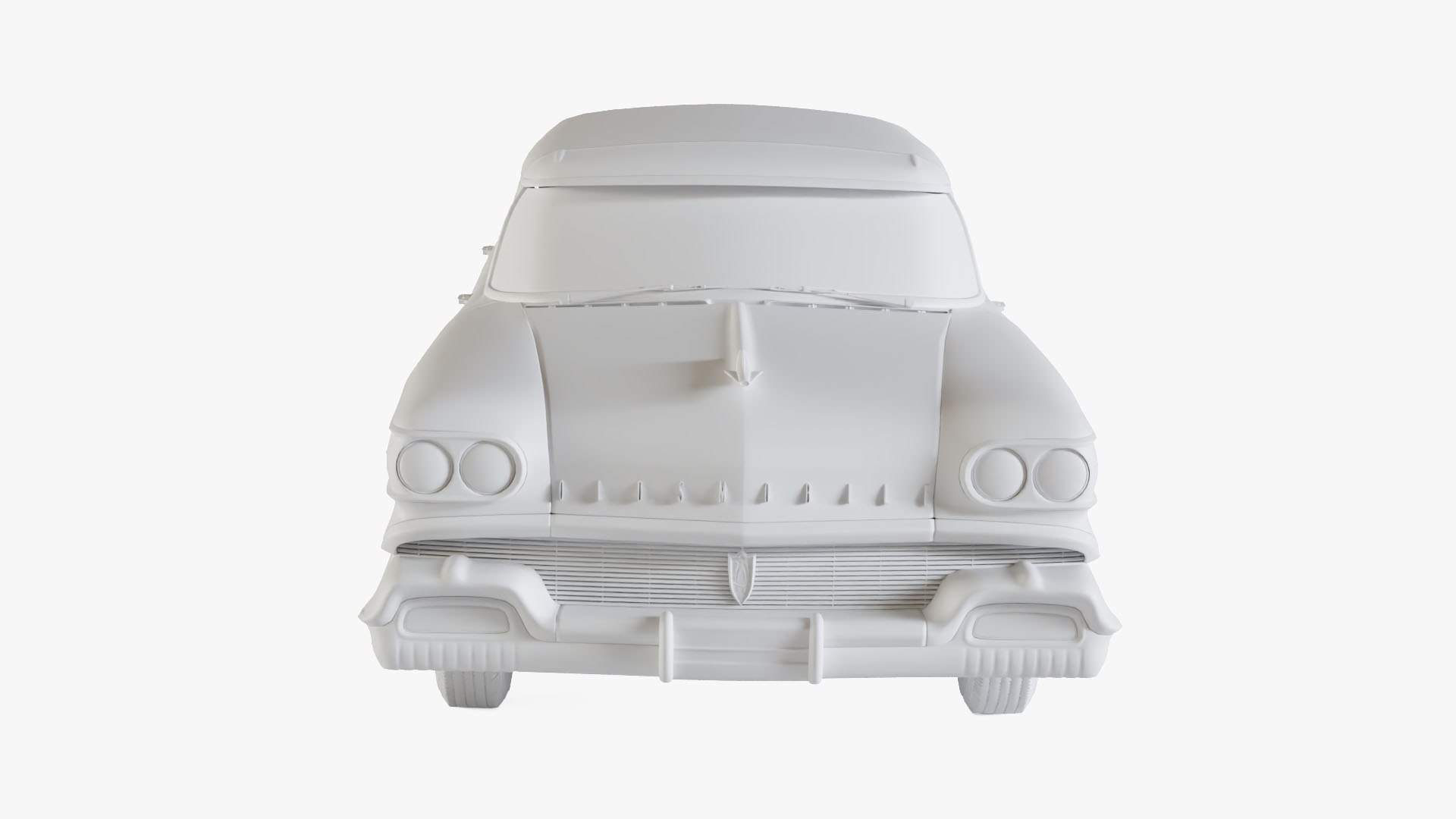 3D Oldsmobile Dynamic 88 Fiesta Holiday StationWagon 1958 Model ...