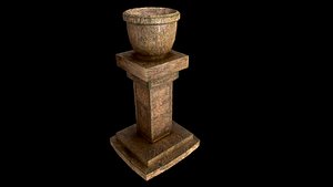 garden vase 3D model