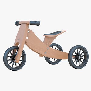 Kinderfeets Tiny Tot Balance Bike BAMBOO