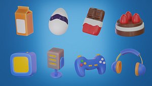 A set of simple objects