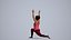 00349Anisa009 - Adult Caucasian woman exercising in athletic wear for fitness spaces