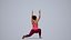 00349Anisa009 - Adult Caucasian woman exercising in athletic wear for fitness spaces
