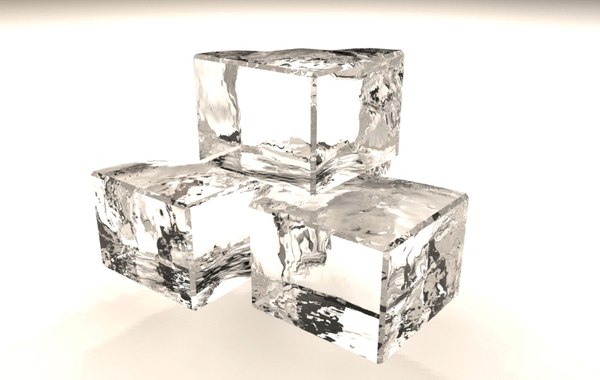ice cube 3d model