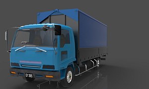 ISUZU Truck Full cab (F-series) 3D model