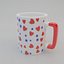Mug with a pattern Low-poly