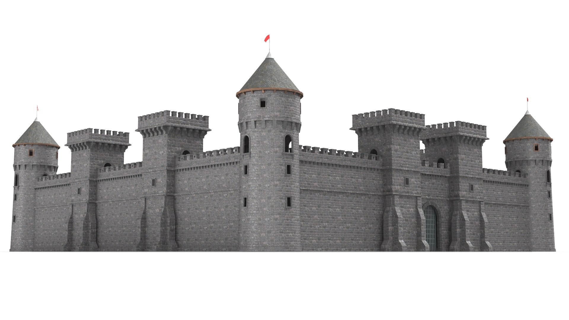 3D Real Castle - TurboSquid 1439141