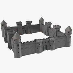 Castle 3D Models for Download | TurboSquid