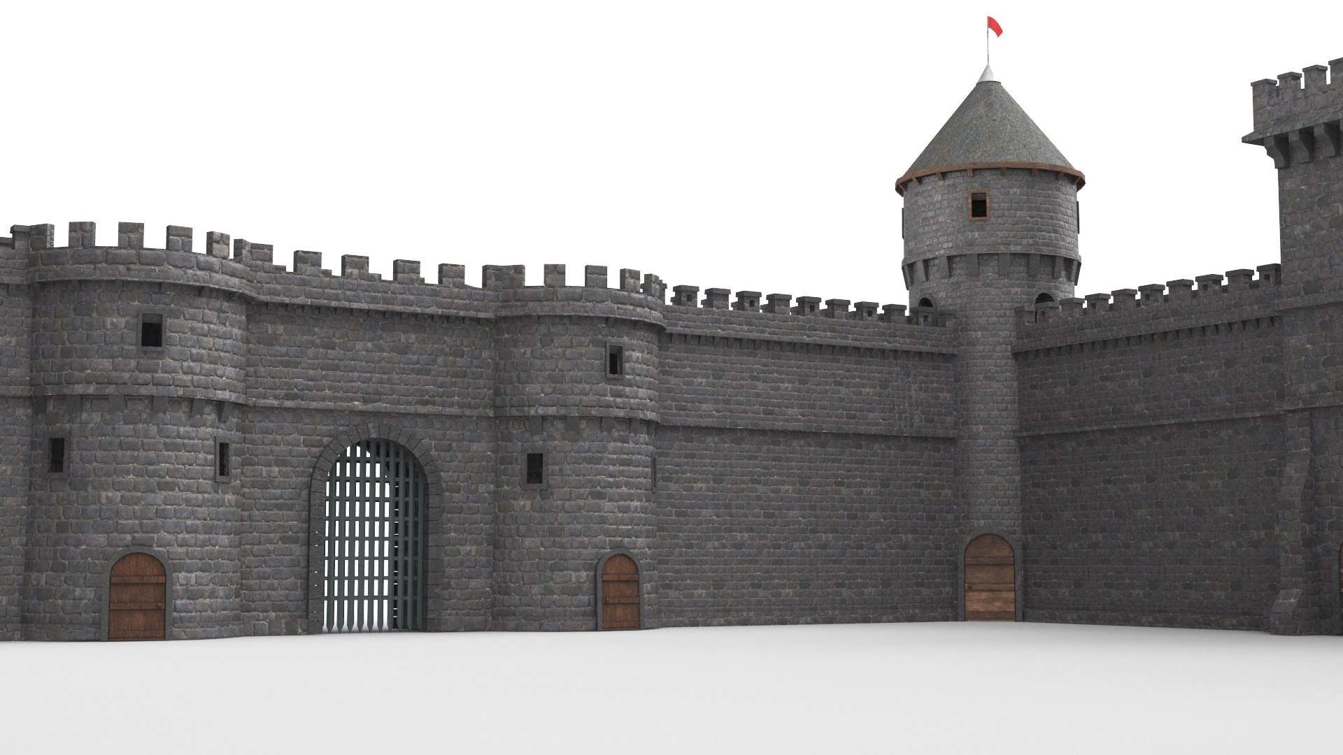 3D Real Castle - TurboSquid 1439141