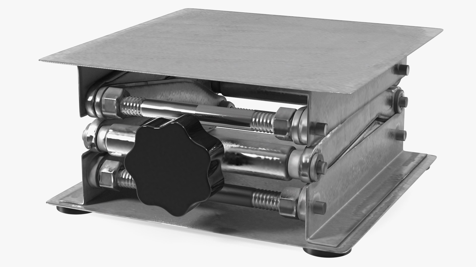 3D Stainless Steel Lab Jack TurboSquid 1902157