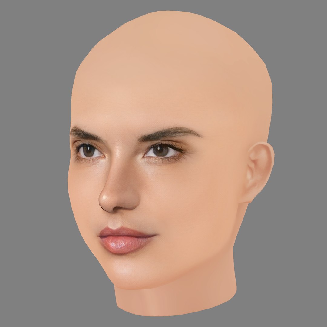 3D model Alessandra Ambrosio Head - No Hair - Low poly head for game https://p.turbosquid.com/ts-thumb/eP/u2lqUn/5i/03/png/1762859389/1920x1080/fit_q87/115b3f9d9e32fb2e6986d4ffeb05f6a33157dcf2/03.jpg