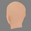 Alessandra Ambrosio Head - No Hair - Low poly head for game