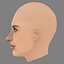 Alessandra Ambrosio Head - No Hair - Low poly head for game