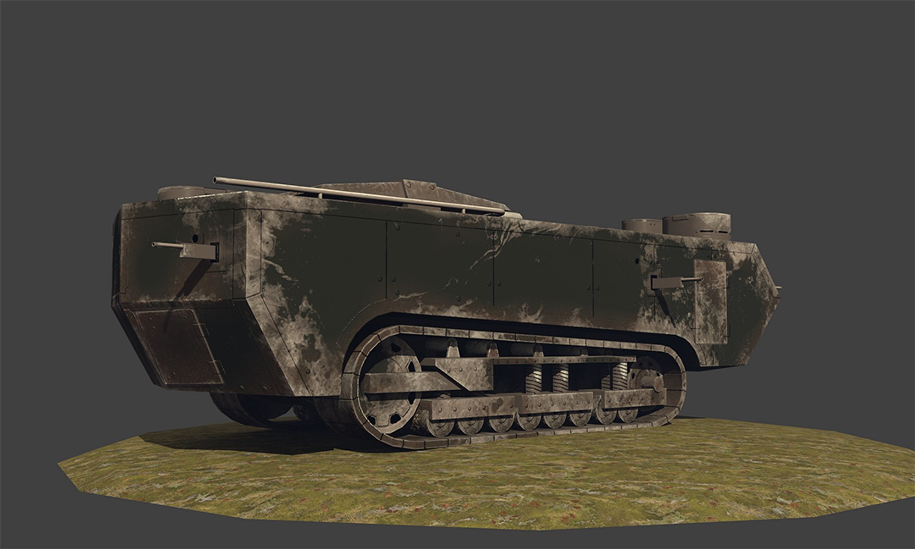 Chamond french heavy 3D model - TurboSquid 1454857