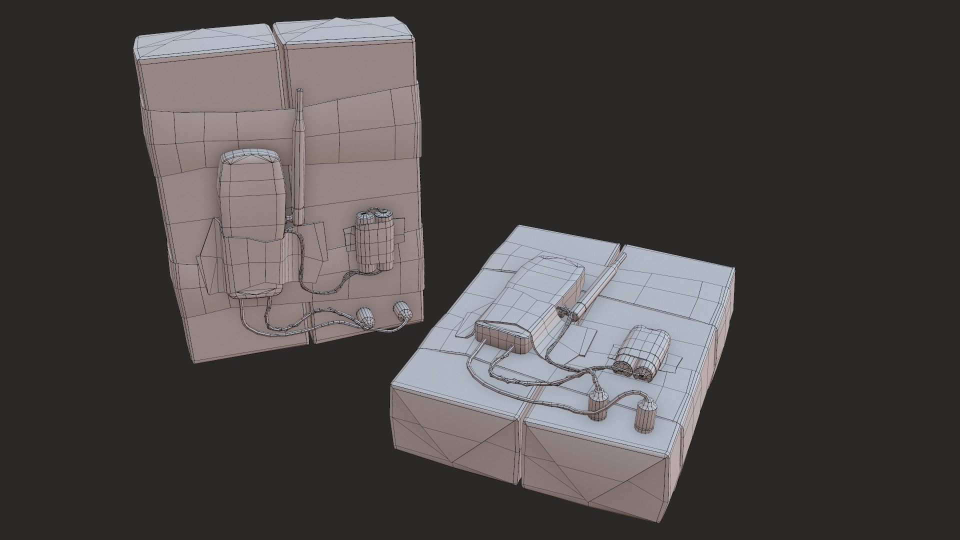 3D C4 Plastique Bomb - TurboSquid 2154293