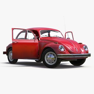 Classic Volkswagen Beetle Rigged