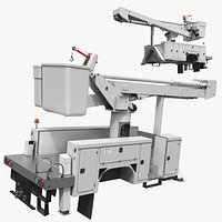 Truck Aerial Lift Module Rigged