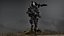 Sci-Fi-Geistersoldat