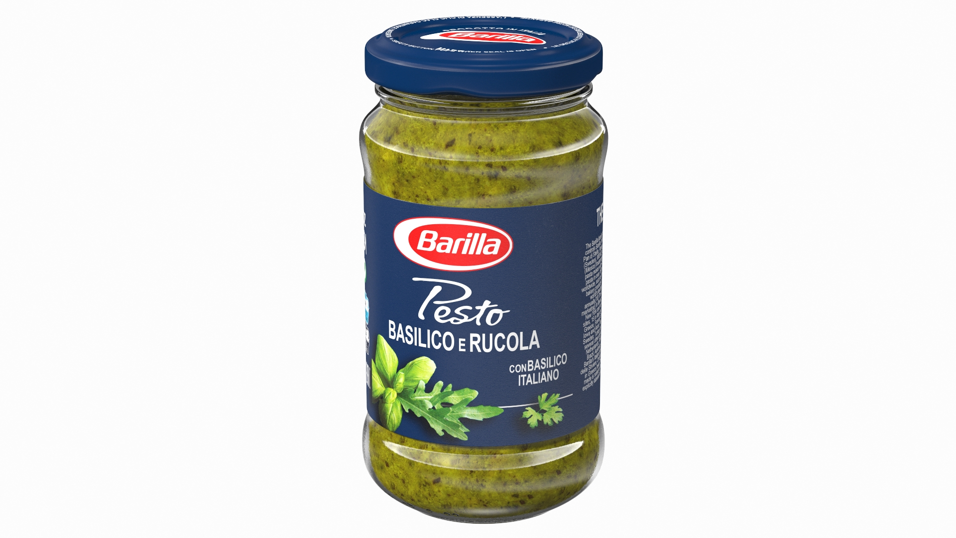 Barilla Pesto Basilico Rucola 190 g 3D - TurboSquid 1743735
