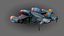 Navio de ficção científica - Low Poly - Jogo pronto - PBR