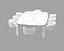 Ensemble de salle à manger Gallotti et Radice Clemo-t 1 260x170