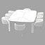 Ensemble de salle à manger Gallotti et Radice Clemo-t 1 260x170