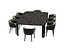 Ensemble de salle à manger Gallotti et Radice Clemo-t 1 260x170