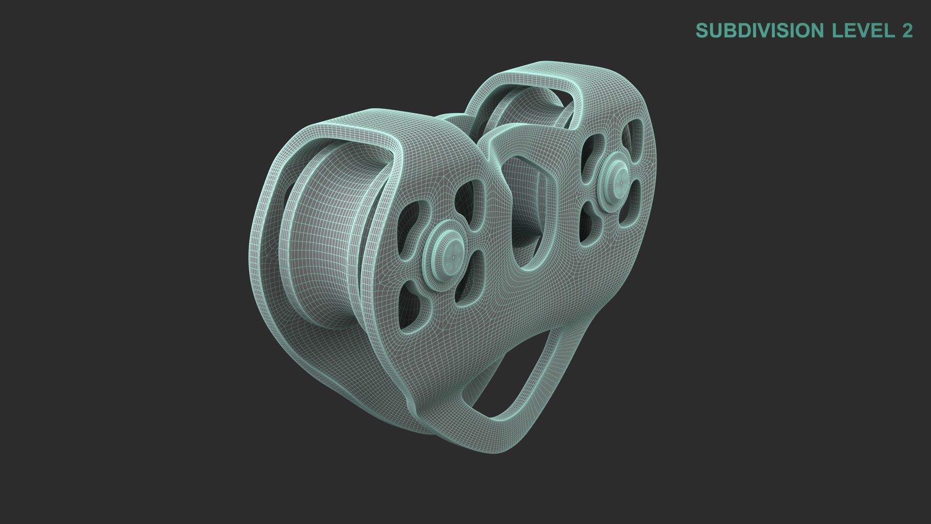 Zip Line Pulley Model TurboSquid 1997292