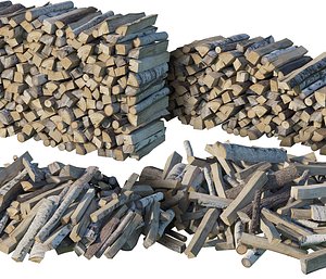 firewood wood model