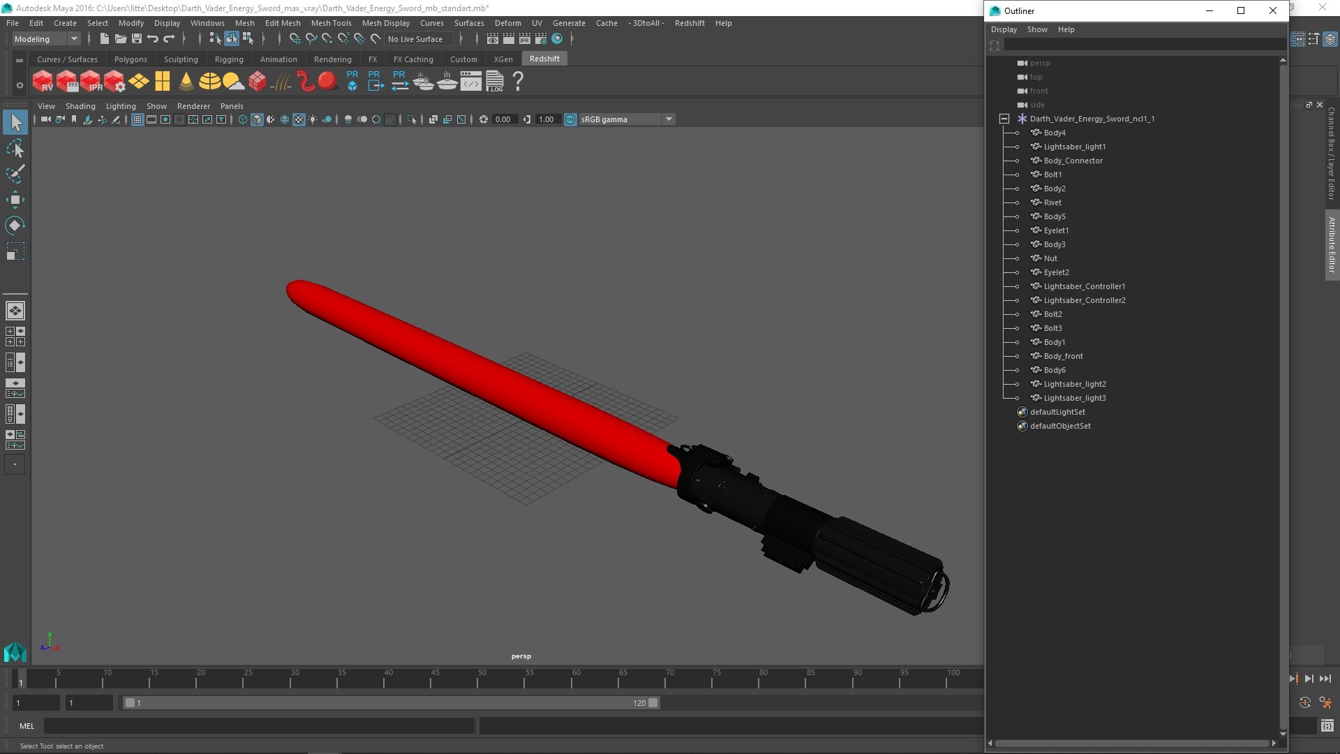 3D Darth Vader Energy Sword https://p.turbosquid.com/ts-thumb/eQ/FBDaxz/qM/darthvaderenergysword3dmodel020/jpg/1722296810/1920x1080/fit_q87/ad0bfcb13e9288a876c7c3b658e908619b343032/darthvaderenergysword3dmodel020.jpg