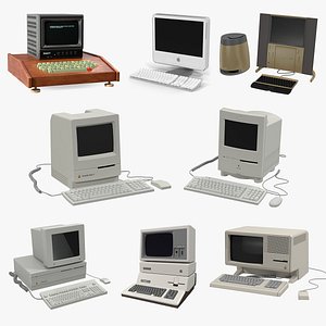 Retro Apple Computers Collection 3