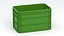 Portable Plastic Crate Bundle 3D