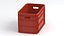 Portable Plastic Crate Bundle 3D