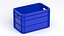 Portable Plastic Crate Bundle 3D