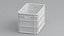 Portable Plastic Crate Bundle 3D