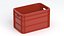 Portable Plastic Crate Bundle 3D