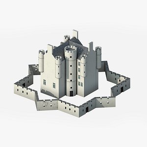 3D Braemar Castle