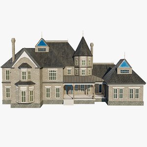 House07 GameReady PBR Unity UE Arnold V-Ray Textures Included