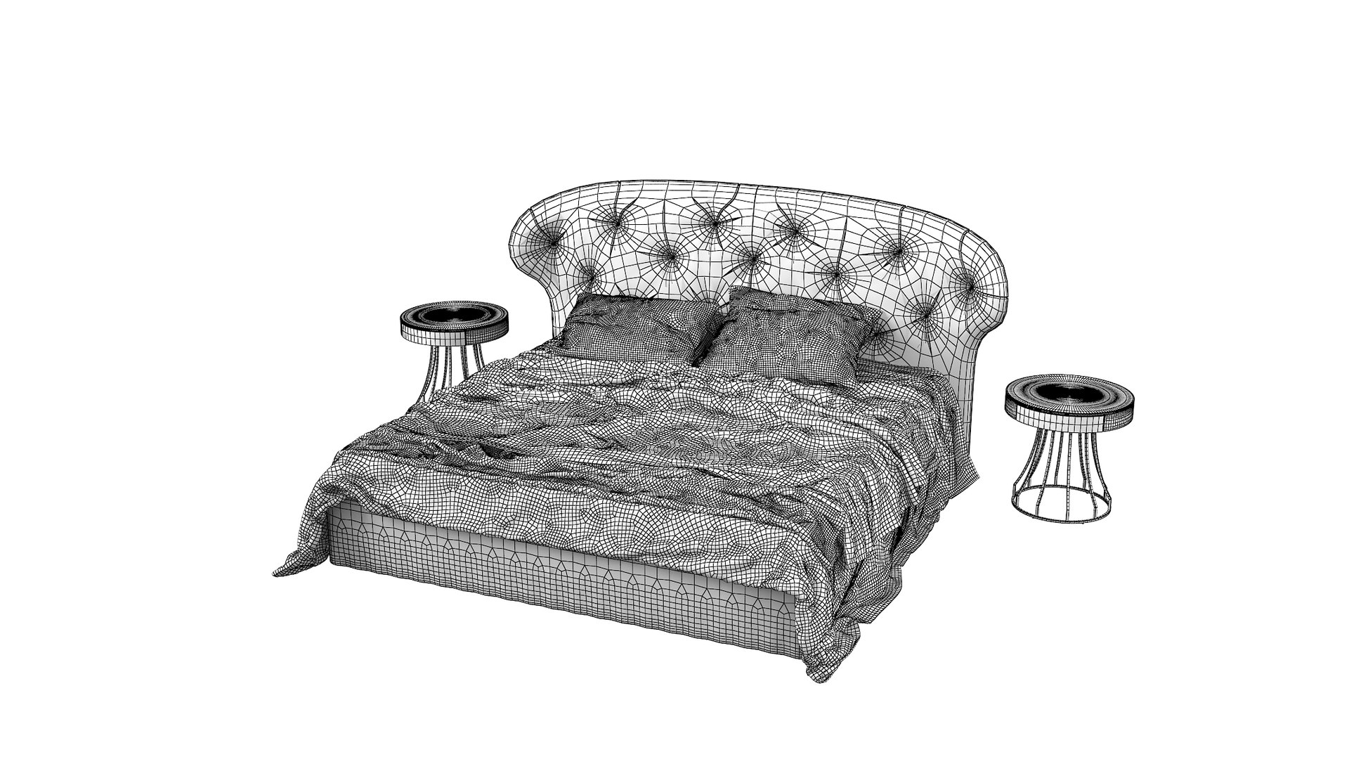 3D Baxter Bedroom Set - TurboSquid 1460373