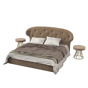 3D baxter bedroom set