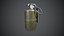 GRANATENPACK M84 M26 M67 M18 GRANATENPACK Low-Poly-3D-Modell