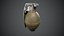 GRANATENPACK M84 M26 M67 M18 GRANATENPACK Low-Poly-3D-Modell