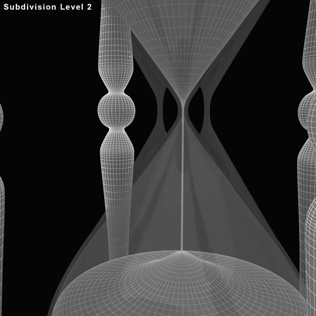 3d Realistic Hourglass Model 