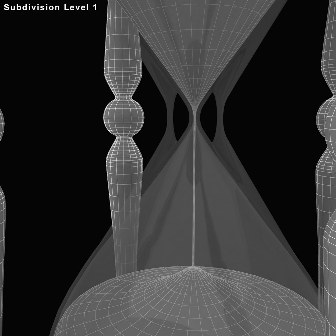 3d Realistic Hourglass Model 