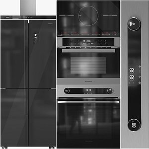 MAUNFELD Appliance Collection 10 KA-00016634 YT000008440 kA-00021324 YT000008297 KA-00017402 3D model