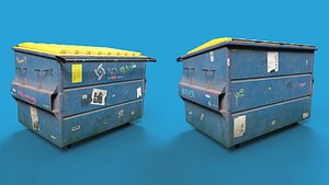 Garbage Bins 3D model