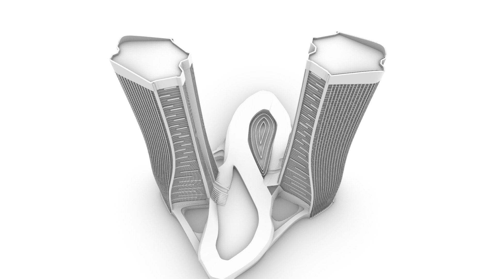 3D Raffles model - TurboSquid 2104197
