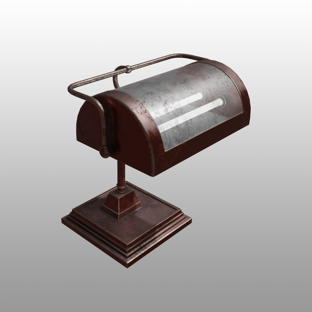 3D Noir Bankers Lamp model https://p.turbosquid.com/ts-thumb/eQ/aJ1fPh/7w/noir_office_lamp_dirty_r003/jpg/1621149817/1920x1080/fit_q87/19347838c5141d0313c7a7f889930037b0322b02/noir_office_lamp_dirty_r003.jpg