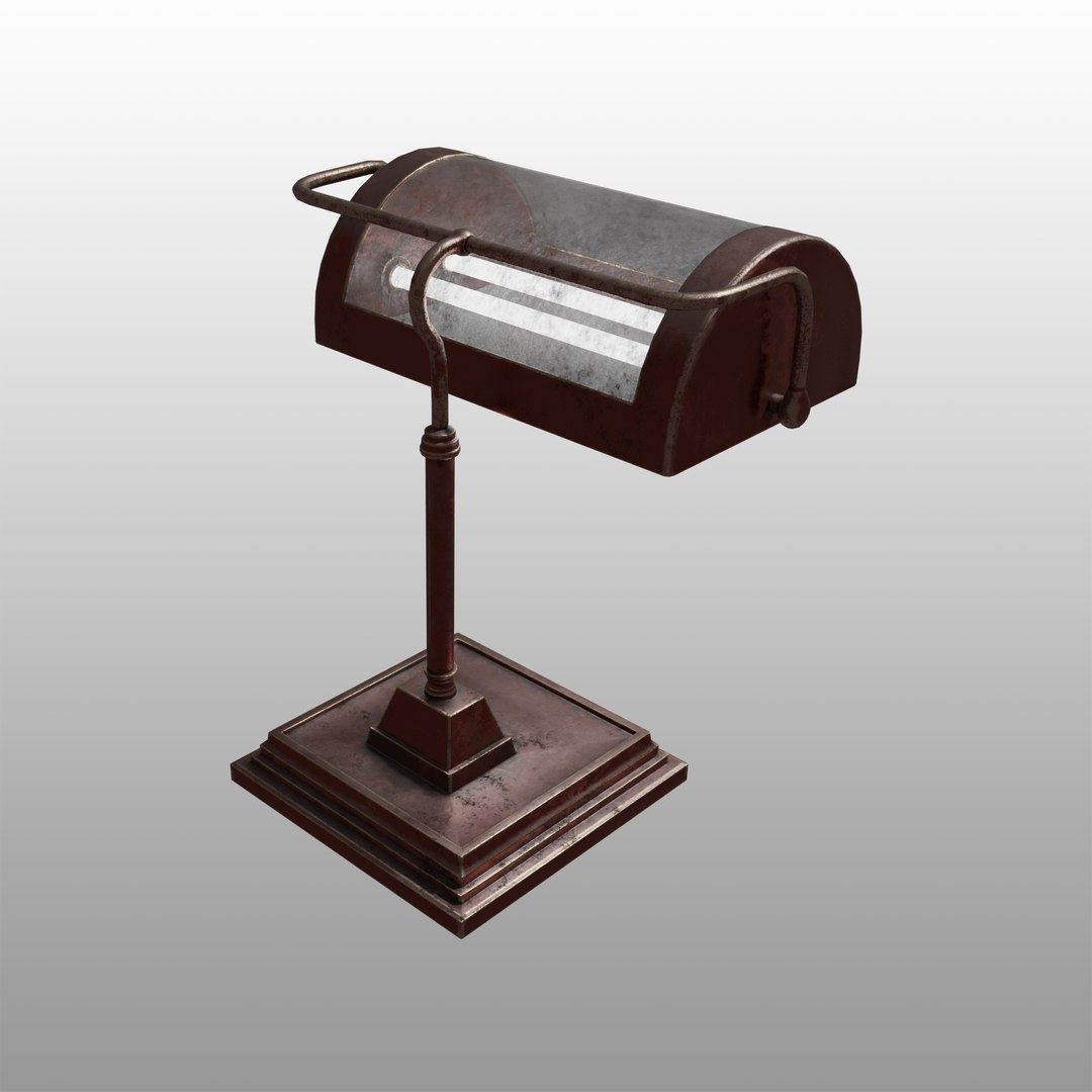 3D Noir Bankers Lamp model https://p.turbosquid.com/ts-thumb/eQ/aJ1fPh/9o/noir_office_lamp_dirty_r004/jpg/1621149817/1920x1080/fit_q87/4d218ed25bb3208ed8d9d246d00a3b31d307003e/noir_office_lamp_dirty_r004.jpg