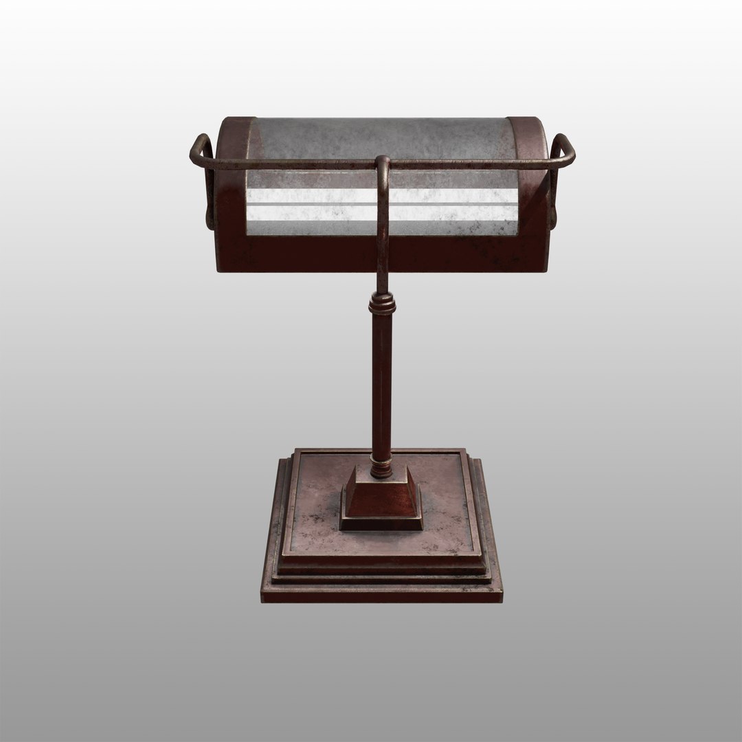 3D Noir Bankers Lamp model https://p.turbosquid.com/ts-thumb/eQ/aJ1fPh/S7/noir_office_lamp_dirty_r006/jpg/1621156720/1920x1080/fit_q87/1a17b7f3468f6a385f07b6e7ba6d0caaec2b690b/noir_office_lamp_dirty_r006.jpg