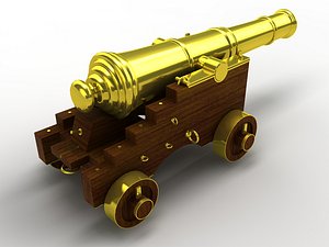 3d model gun